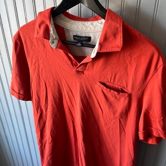 Banana Republic Men’s Premium Pima Cotton Polo Medium - Picture 4 of 9